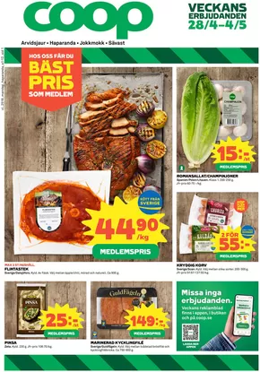 Coop-katalog i Boden | Fantastiska rabatter på utvalda produkter | 2025-04-28T00:00:00.000Z - 2025-05-04T00:00:00.000Z