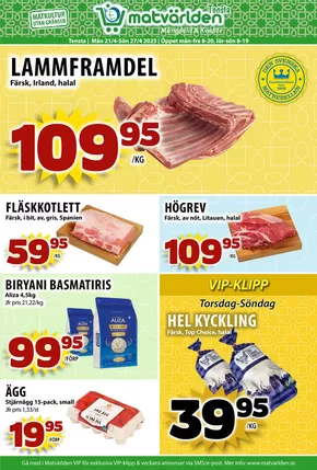 Matvärlden-katalog | Veckans erbjudanden Tensta!  | 2025-04-25T00:00:00.000Z - 2025-05-01T00:00:00.000Z