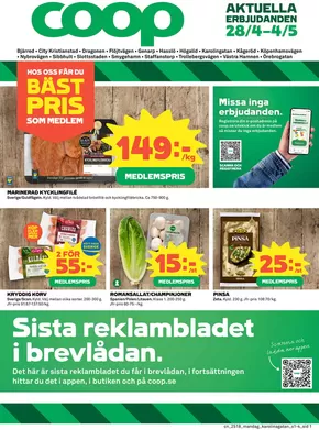 Coop-katalog i Malmö | Våra bästa deals för dig | 2025-04-28T00:00:00.000Z - 2025-05-04T00:00:00.000Z