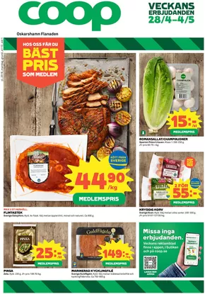 Coop-katalog i Oskarshamn | Nya erbjudanden att upptäcka | 2025-04-28T00:00:00.000Z - 2025-05-04T00:00:00.000Z