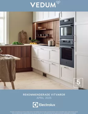 Vedum-katalog i Göteborg | Vitvarufolder Electrolux | 2025-09-30T00:00:00.000Z - 2025-12-31T00:00:00.000Z