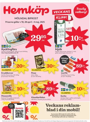 Hemköp-katalog i Borlänge | Top-deals för alla kunder | 2025-04-28T00:00:00.000Z - 2025-05-04T00:00:00.000Z