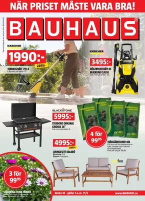 Bauhaus-katalog i Haninge | När priset måste vara bra! | 2025-04-29T00:00:00.000Z - 2025-05-11T00:00:00.000Z