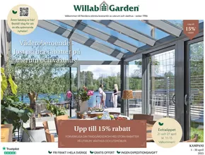 Willab Garden-katalog | Upp till 15% rabatt! | 2025-04-29T00:00:00.000Z - 2025-04-30T00:00:00.000Z