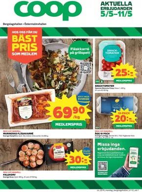 Coop-katalog i Tjällmo | Top-deals och rabatter | 2025-05-05T00:00:00.000Z - 2025-05-11T00:00:00.000Z