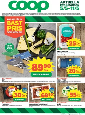 Coop-katalog i Överhörnäs | Fantastiskt erbjudande för fyndjägare | 2025-05-05T00:00:00.000Z - 2025-05-11T00:00:00.000Z
