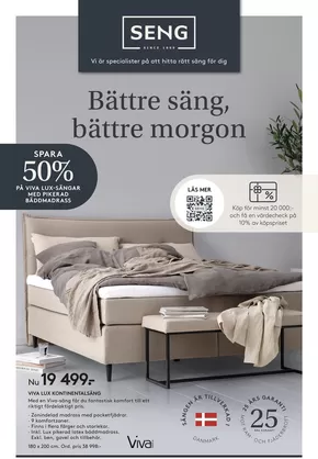 Seng-katalog i Lund (Skåne) | Bättre säng, bättre morgon! | 2025-05-02T00:00:00.000Z - 2025-05-31T00:00:00.000Z