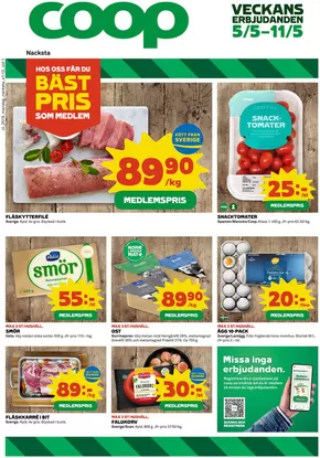 Coop-katalog i Sundsvall | Våra bästa deals för dig | 2025-05-05T00:00:00.000Z - 2025-05-11T00:00:00.000Z