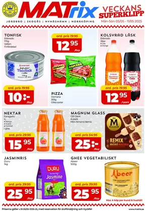 Matrix Butikerna-katalog | Matrix Veckans Annons | 2025-05-05T00:00:00.000Z - 2025-05-11T00:00:00.000Z