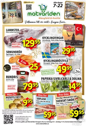 Matvärlden-katalog i Täby | Veckans erbjudanden Kungens Kurva! | 2025-05-05T00:00:00.000Z - 2025-05-11T00:00:00.000Z