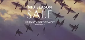 Mid season sale up to 50%!