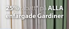 Ohlssons Tyger-katalog i Skellefteå | 25% rabatt på ett alla enfärgade Gardiner! | 2025-05-06T00:00:00.000Z - 2025-05-21T00:00:00.000Z