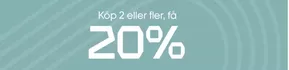 Köp 2 eller fler, få 20%!