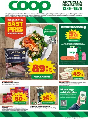 Coop-katalog i Stora Dyrön | Upptäck attraktiva erbjudanden | 2025-05-12T00:00:00.000Z - 2025-05-18T00:00:00.000Z