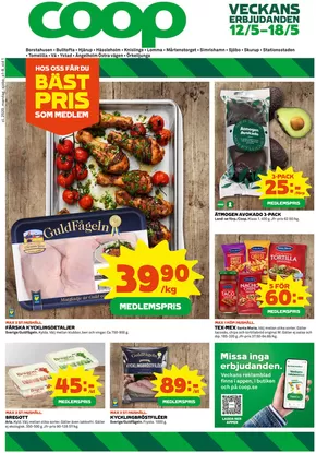 Coop-katalog i Lund (Skåne) | Erbjudanden för fyndjägare | 2025-05-12T00:00:00.000Z - 2025-05-18T00:00:00.000Z