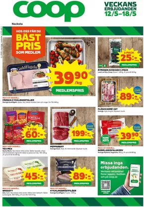 Coop-katalog i Sundsvall | Fantastiskt erbjudande för fyndjägare | 2025-05-12T00:00:00.000Z - 2025-05-18T00:00:00.000Z