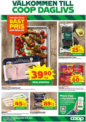 Coop Daglivs-katalog | Attraktiva specialerbjudanden för alla | 2025-05-12T00:00:00.000Z - 2025-05-18T00:00:00.000Z