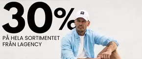 30% på hela sortimentet från lagency!
