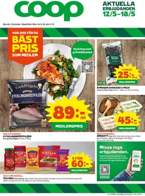 Coop-katalog i Häradsbygden | Fantastiskt erbjudande för alla kunder | 2025-05-12T00:00:00.000Z - 2025-05-18T00:00:00.000Z