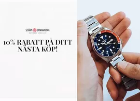 Stjärnurmakarna-katalog | 10% rabatt på ditt nästa köp! | 2025-05-09T00:00:00.000Z - 2025-05-24T00:00:00.000Z