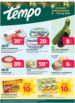 Tempo-katalog | Veckans erbjudanden Tempo | 2025-05-12T00:00:00.000Z - 2025-05-18T00:00:00.000Z