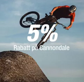 Cykloteket-katalog i Täby | 50% rabatt på Cannondale! | 2025-05-15T00:00:00.000Z - 2025-05-30T00:00:00.000Z