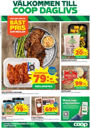 Coop Daglivs-katalog i Täby | Våra bästa fynd | 2025-05-19T00:00:00.000Z - 2025-05-25T00:00:00.000Z