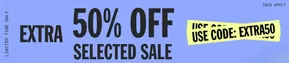 Extra 50% Off selected sale!