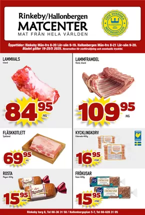 Matcenter-katalog i Sundbyberg | Veckans erbjudanden Matcenter | 2025-05-19T00:00:00.000Z - 2025-05-25T00:00:00.000Z