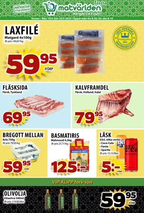 Matvärlden-katalog i Järfälla | Veckans erbjudanden Tensta!  | 2025-05-19T00:00:00.000Z - 2025-05-25T00:00:00.000Z