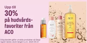 Apotea-katalog i Skövde | Upp till 30% på utvalda produkter från ACO! | 2025-05-19T00:00:00.000Z - 2025-05-21T00:00:00.000Z