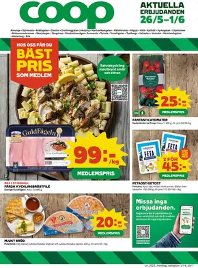 Coop-katalog i Torshälla | Top-erbjudanden för sparrävar | 2025-05-26T00:00:00.000Z - 2025-06-01T00:00:00.000Z