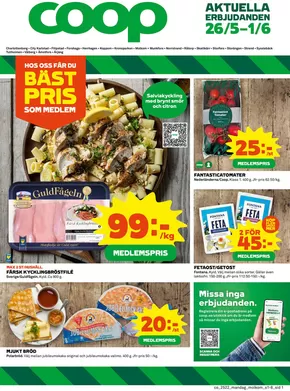 Coop-katalog i Storfors | Upptäck attraktiva erbjudanden | 2025-05-26T00:00:00.000Z - 2025-06-01T00:00:00.000Z