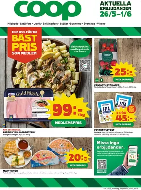 Coop-katalog i Koppom | Exklusiva fynd | 2025-05-26T00:00:00.000Z - 2025-06-01T00:00:00.000Z