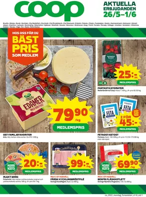 Coop-katalog i Köpmanholmen | Fantastiskt erbjudande för fyndjägare | 2025-05-26T00:00:00.000Z - 2025-06-01T00:00:00.000Z