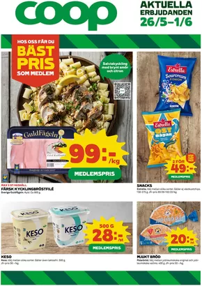 Coop-katalog i Drottningholm | Fantastiska rabatter på utvalda produkter | 2025-05-26T00:00:00.000Z - 2025-06-01T00:00:00.000Z