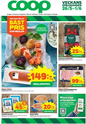 Coop-katalog i Göteborg | Våra bästa fynd | 2025-05-26T00:00:00.000Z - 2025-06-01T00:00:00.000Z