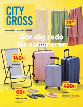 City Gross-katalog i Påarp | City Gross Erbjudanden | 2025-05-19T00:00:00.000Z - 2025-05-25T00:00:00.000Z