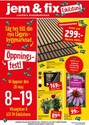 Jem&Fix-katalog i Mjölby | Jem&Fix reklamblad | 2025-05-27T00:00:00.000Z - 2025-06-01T00:00:00.000Z