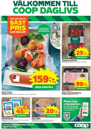 Coop Daglivs-katalog | Top-deals för alla kunder | 2025-05-26T00:00:00.000Z - 2025-06-01T00:00:00.000Z