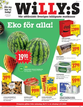 Willys-katalog i Helsingborg | Fantastiskt erbjudande för alla kunder | 2025-05-26T00:00:00.000Z - 2025-06-01T00:00:00.000Z