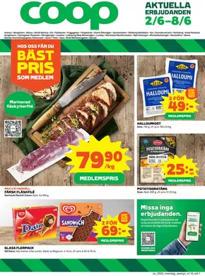 Coop-katalog i Billingsfors | Fantastiskt erbjudande för alla kunder | 2025-06-02T00:00:00.000Z - 2025-06-08T00:00:00.000Z