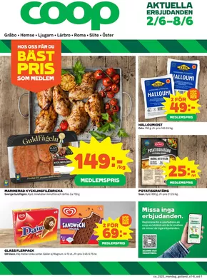 Coop-katalog i Slite | Top-deals och rabatter | 2025-06-02T00:00:00.000Z - 2025-06-08T00:00:00.000Z