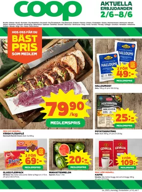 Coop-katalog i Sundsvall | Fantastiskt erbjudande för fyndjägare | 2025-06-02T00:00:00.000Z - 2025-06-08T00:00:00.000Z