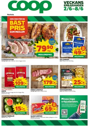 Coop-katalog i Sundsvall | Våra bästa fynd | 2025-06-02T00:00:00.000Z - 2025-06-08T00:00:00.000Z