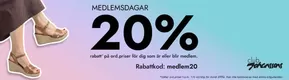 Johanssons Skor-katalog i Kållered | Medlemsdagar 20%! | 2025-05-29T00:00:00.000Z - 2025-06-01T00:00:00.000Z