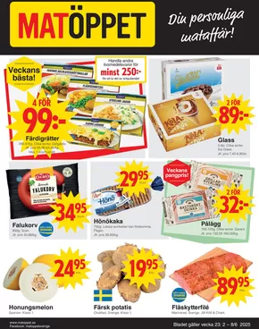 Matöppet-katalog i Västra Strö | Matöppet Veckans DR-blad | 2025-06-02T00:00:00.000Z - 2025-06-08T00:00:00.000Z