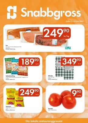 Snabbgross-katalog | Snabbgross Kampanjblad v. 23–24 | 2025-06-02T00:00:00.000Z - 2025-06-16T00:00:00.000Z