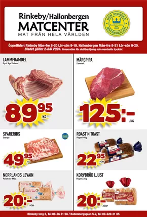 Matcenter-katalog i Menhammar | Veckans erbjudanden Matcenter | 2025-06-02T00:00:00.000Z - 2025-06-08T00:00:00.000Z