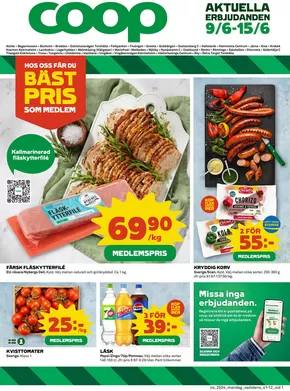 Coop-katalog i Tranholmen | Fantastiskt erbjudande för fyndjägare | 2025-06-09T00:00:00.000Z - 2025-06-15T00:00:00.000Z